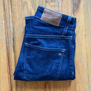 High rise curvy skinny madewell jean